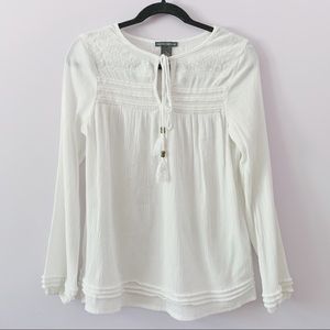 Chelsea & Theodore White Blouse